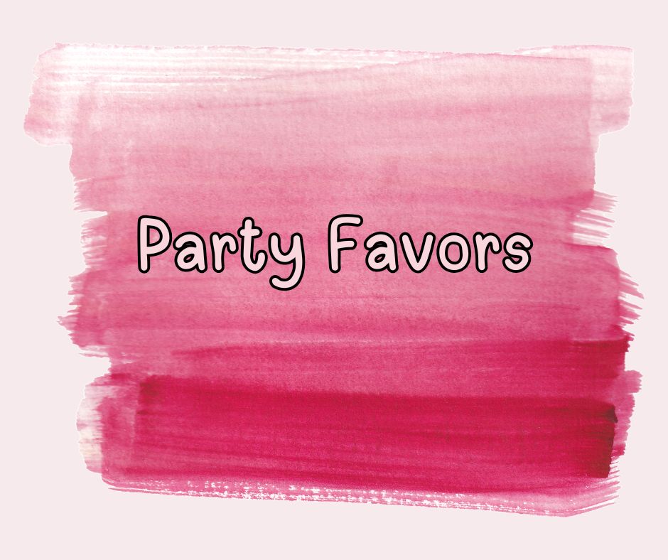 Custom Party Favors