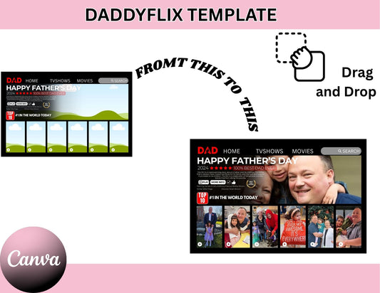 Dad Frame Template & Mockup